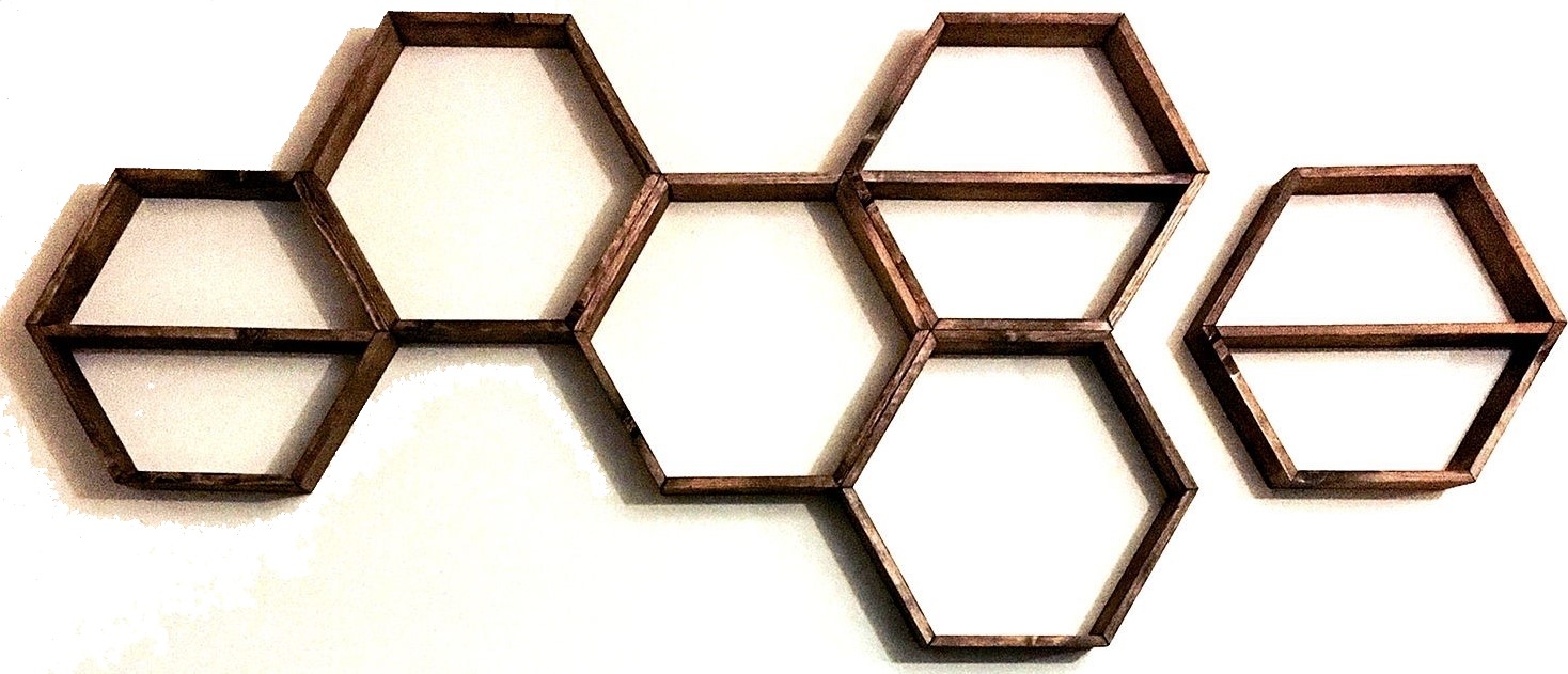 Rafa vegghylle 109 - Valnøtt Rafa vegghylle 109 - Valnøtt