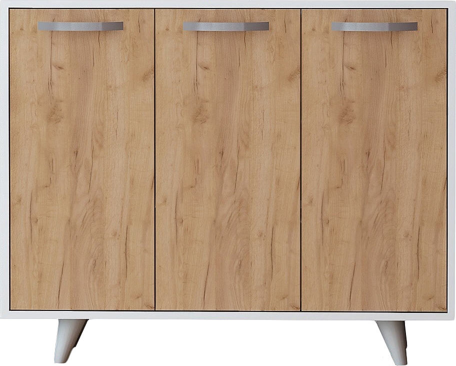 Spiffy skap - Eik/hvit