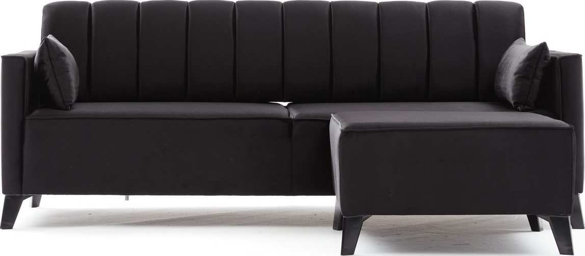 Ova sovesofa h�yre - Sort