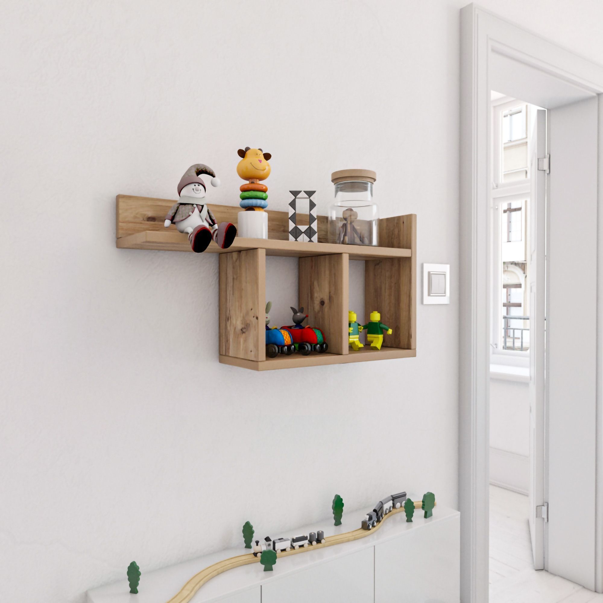 Room vegghylle - Furu Room vegghylle - Furu
