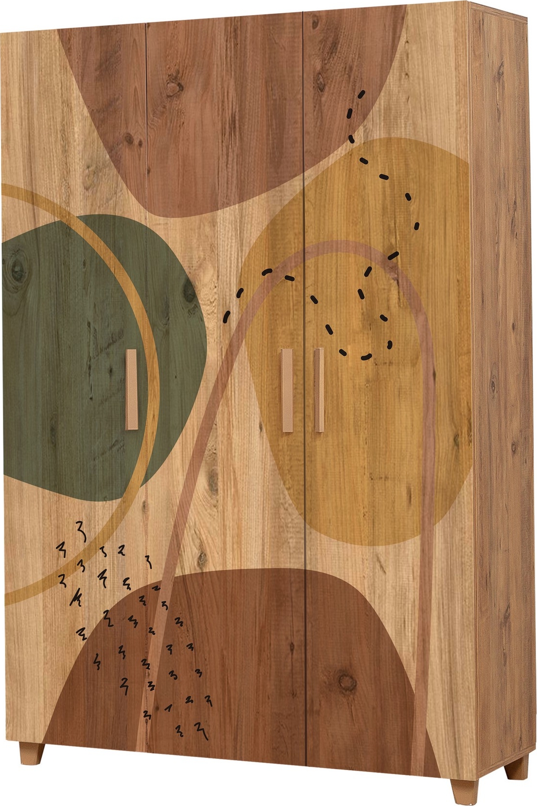 Leva Form garderobe - Furu