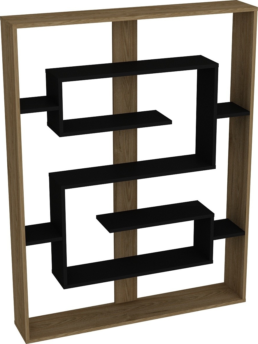 Esteban bokhylle - Sort/eik Esteban bokhylle - Sort/eik