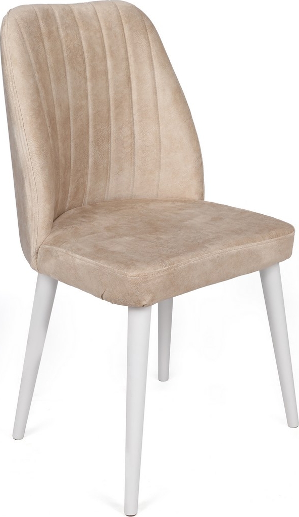 Alfred spisestolsett - Beige/hvit