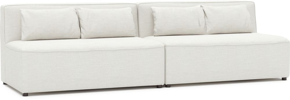 Modular byggbar 3-seters sofa - Natur