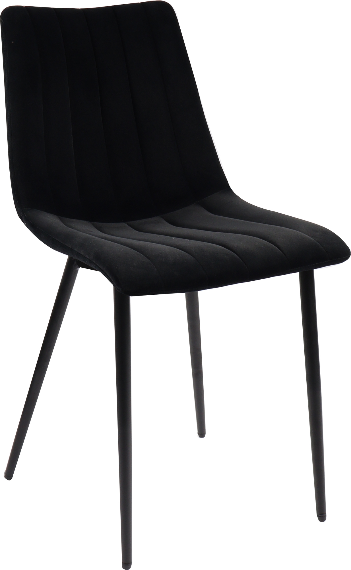 Kayla stol - Svart fl�yel + Tekstilpleie for m�bler