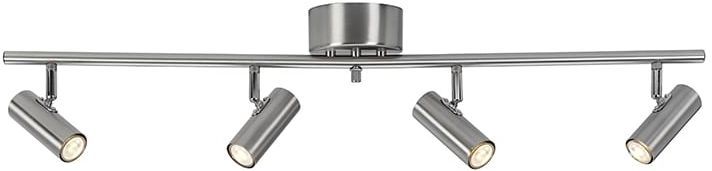 Alpha Slim spotlight - B�rstet krom