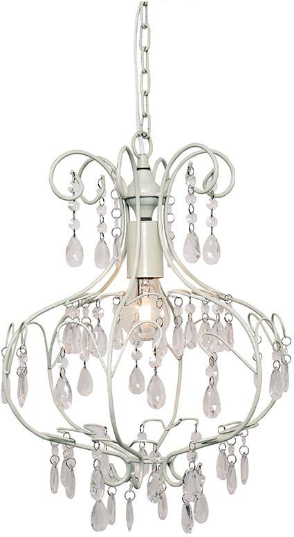 Arenal Taklampe - Hvit/krystall Arenal Taklampe - Hvit/krystall