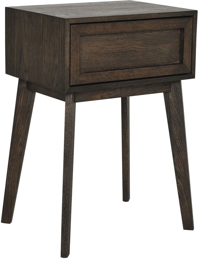 Isak nattbord - Brun eikefiner Isak nattbord - Brun eikefiner