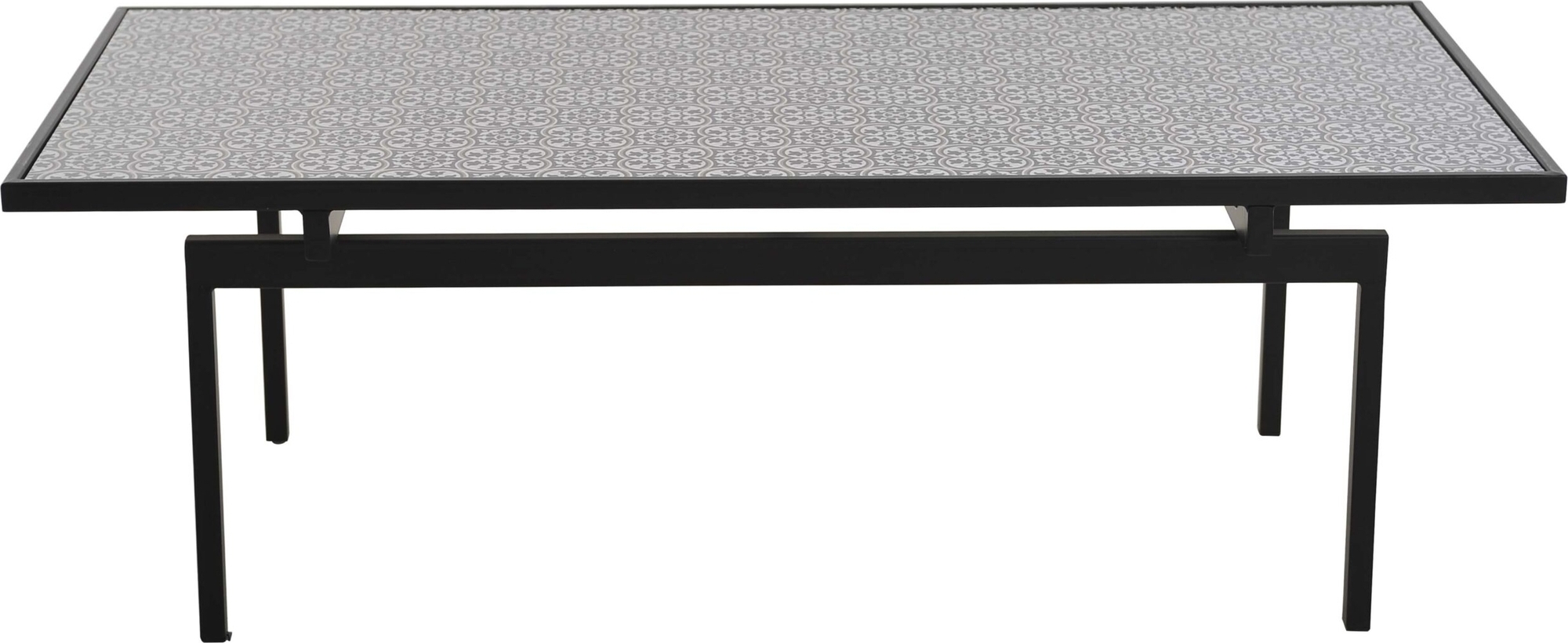 Troya salongbord 120 x 58 cm - Sort/hvit Troya salongbord 120 x 58 cm - Sort/hvit