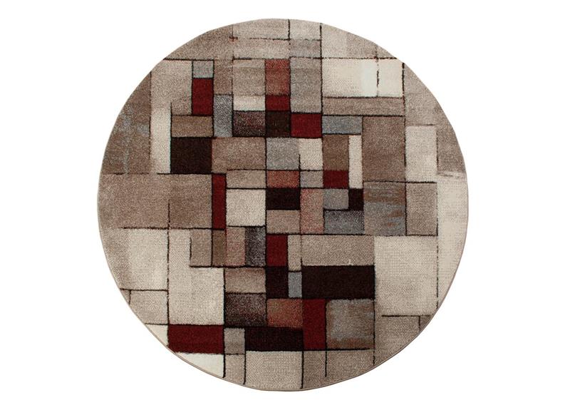 Maskinvevd teppe, Maren - Rundt, Ø120 cm