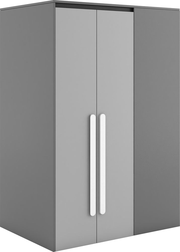 Pauline garderobe - Graphite/gr� - Venstrevendt