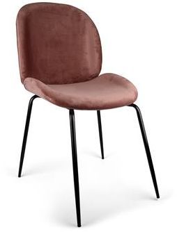 Stol Fredrika - Rosa/svart