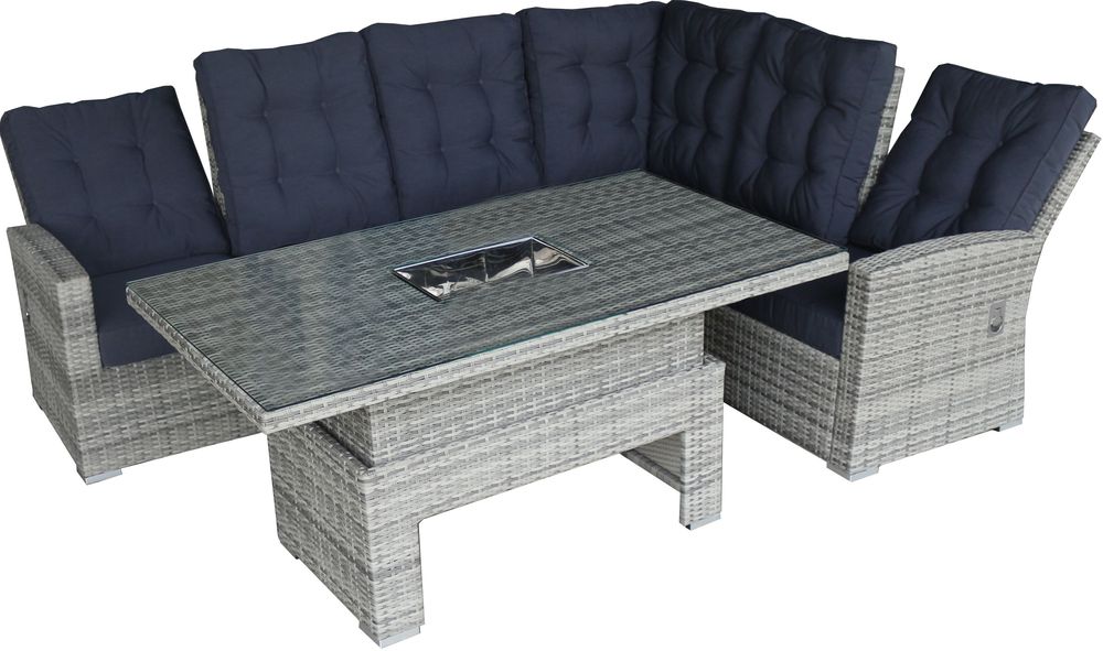 Loungegruppe med recliner - Gr�