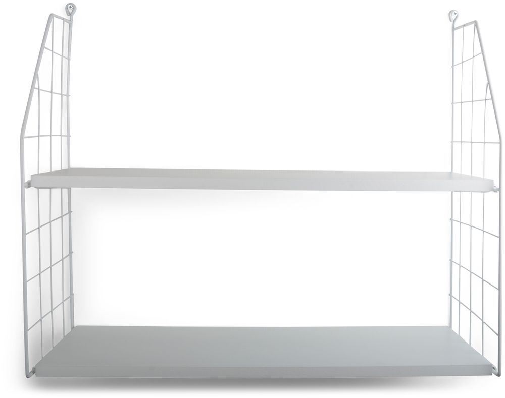 Vegghylle Rutis - Hvit