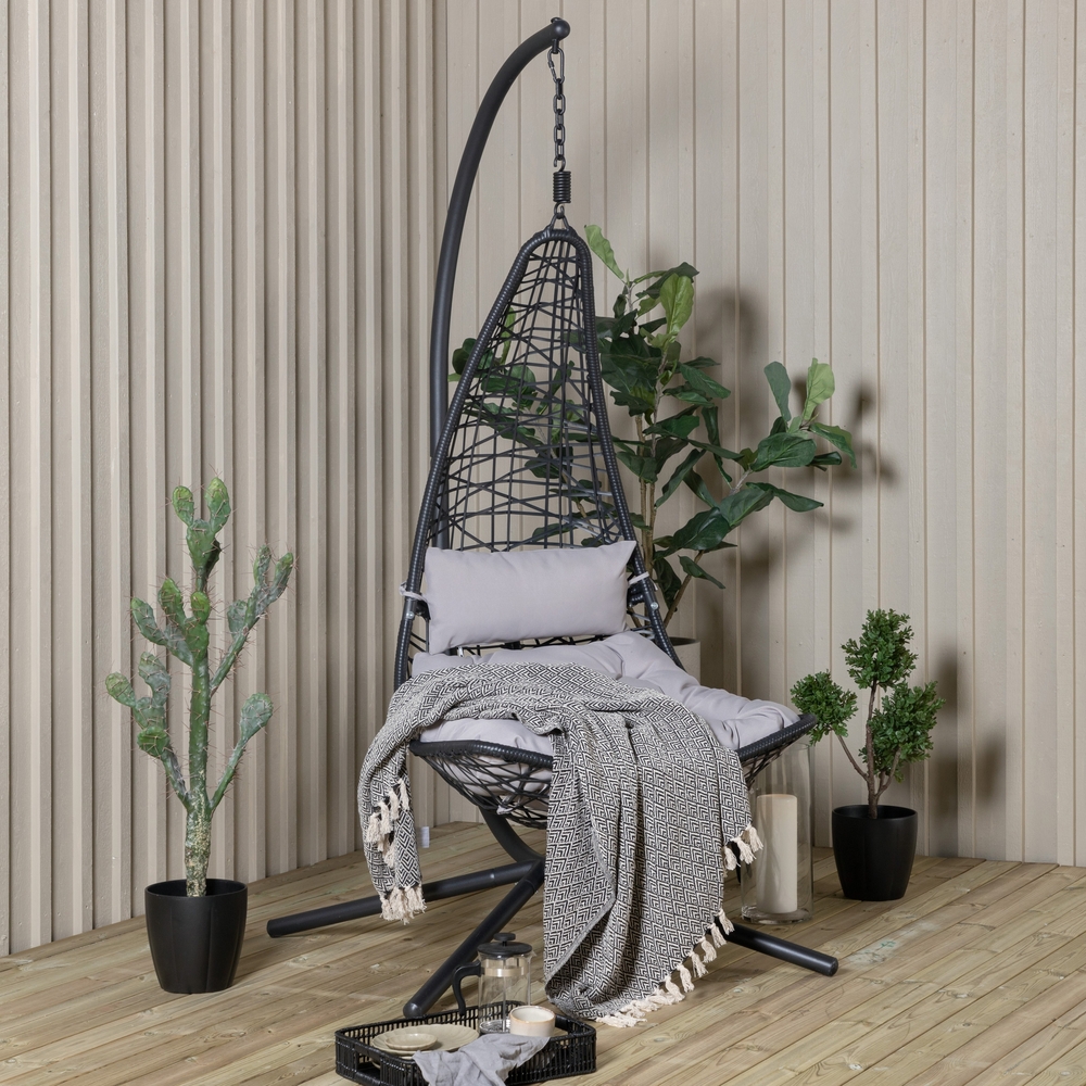 Edinburgh hengestol - Svart