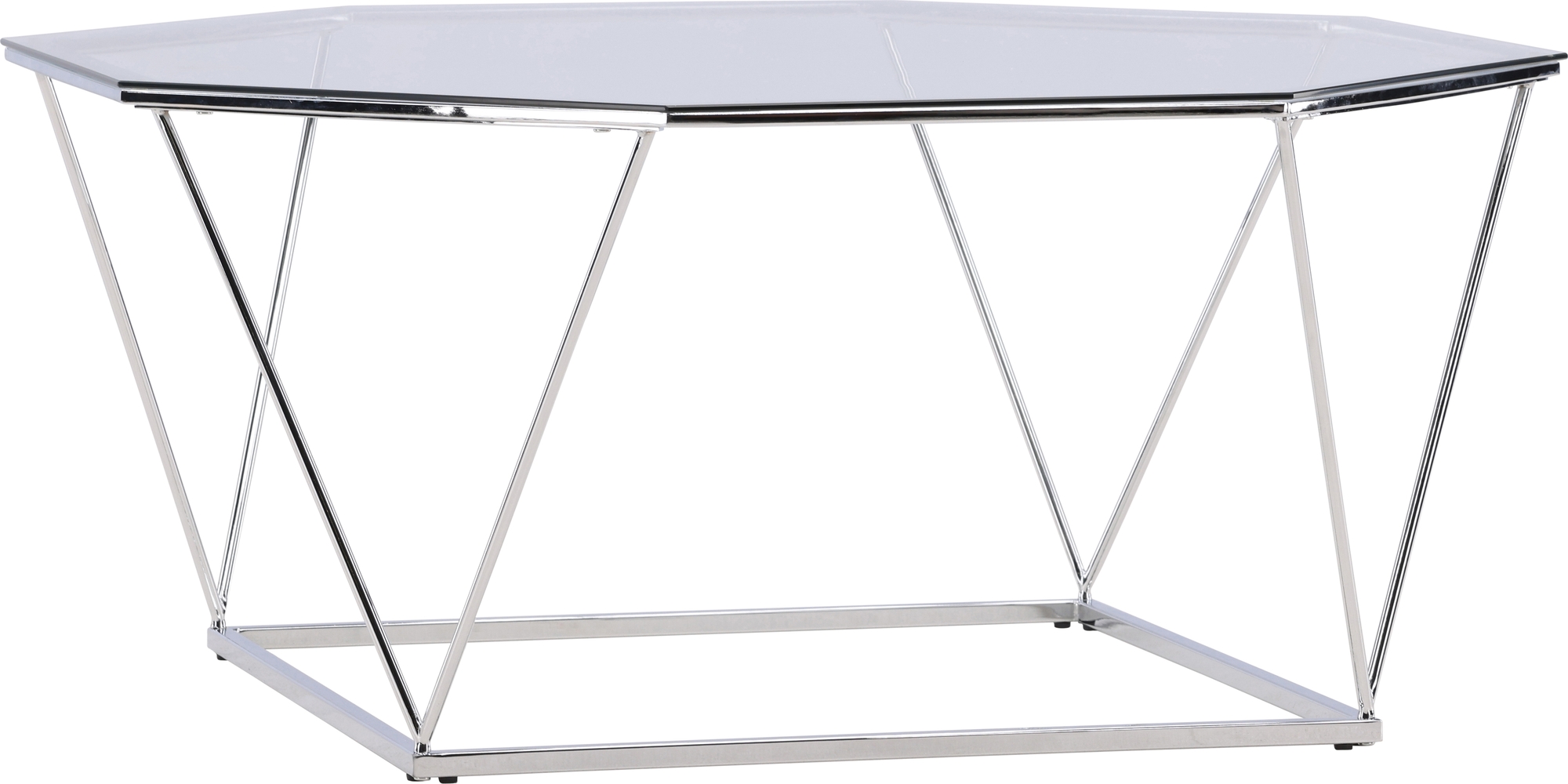 Österlen salongbord 100 x 100 cm - Sølv Österlen salongbord 100 x 100 cm - Sølv