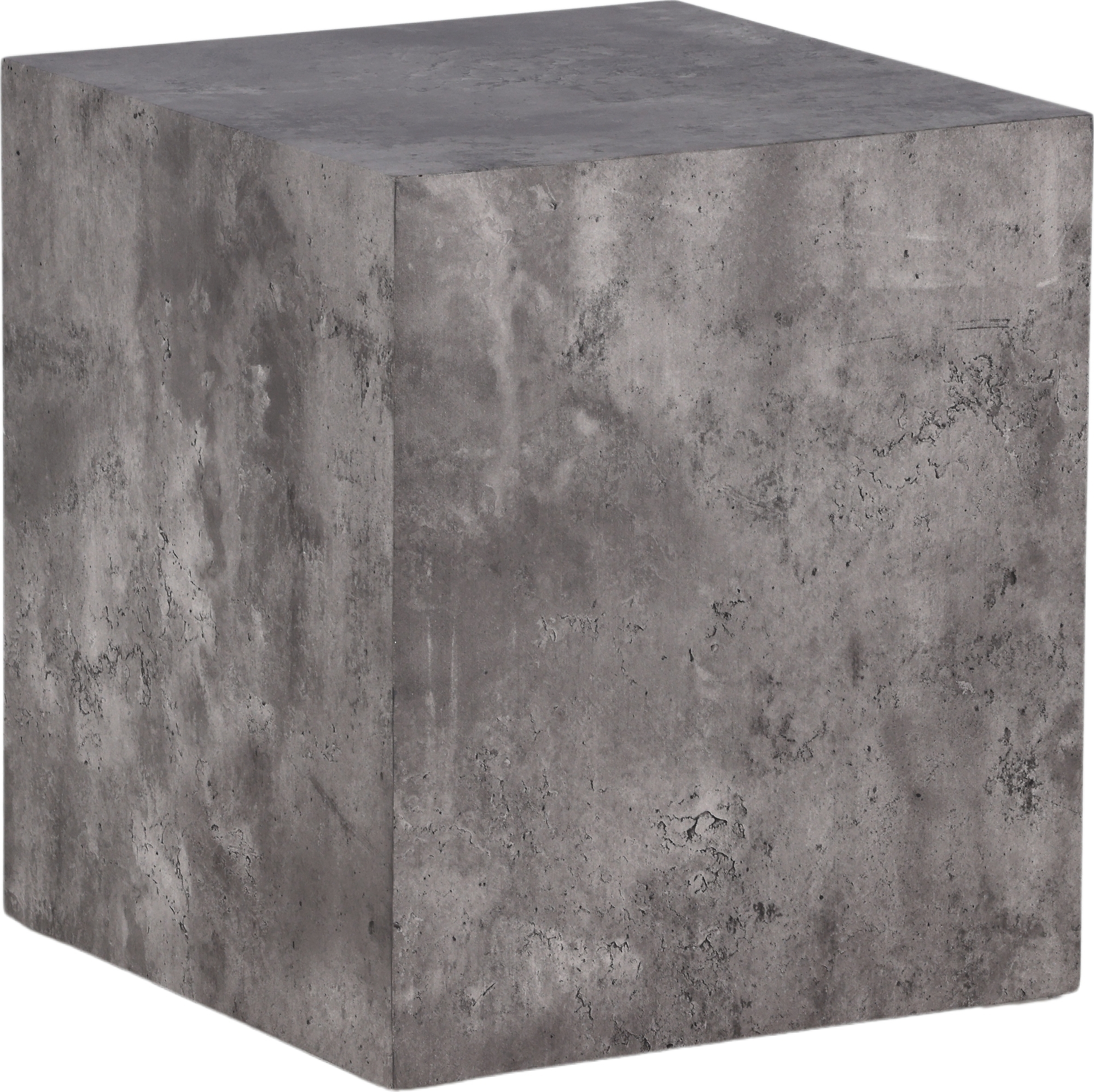 York H�yt salongbord 40 x 40 cm - M�rkegr�