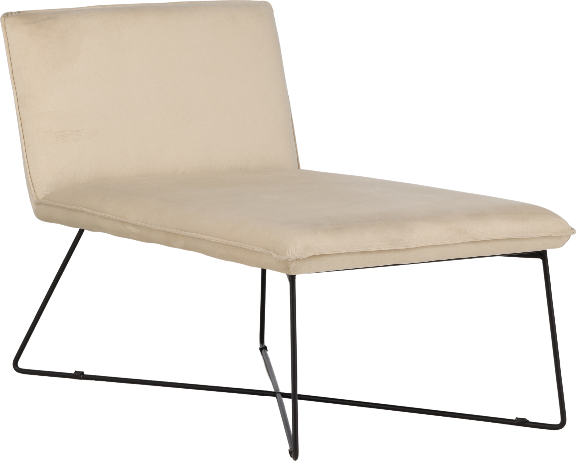 X-lounge divan lenestol - Beige