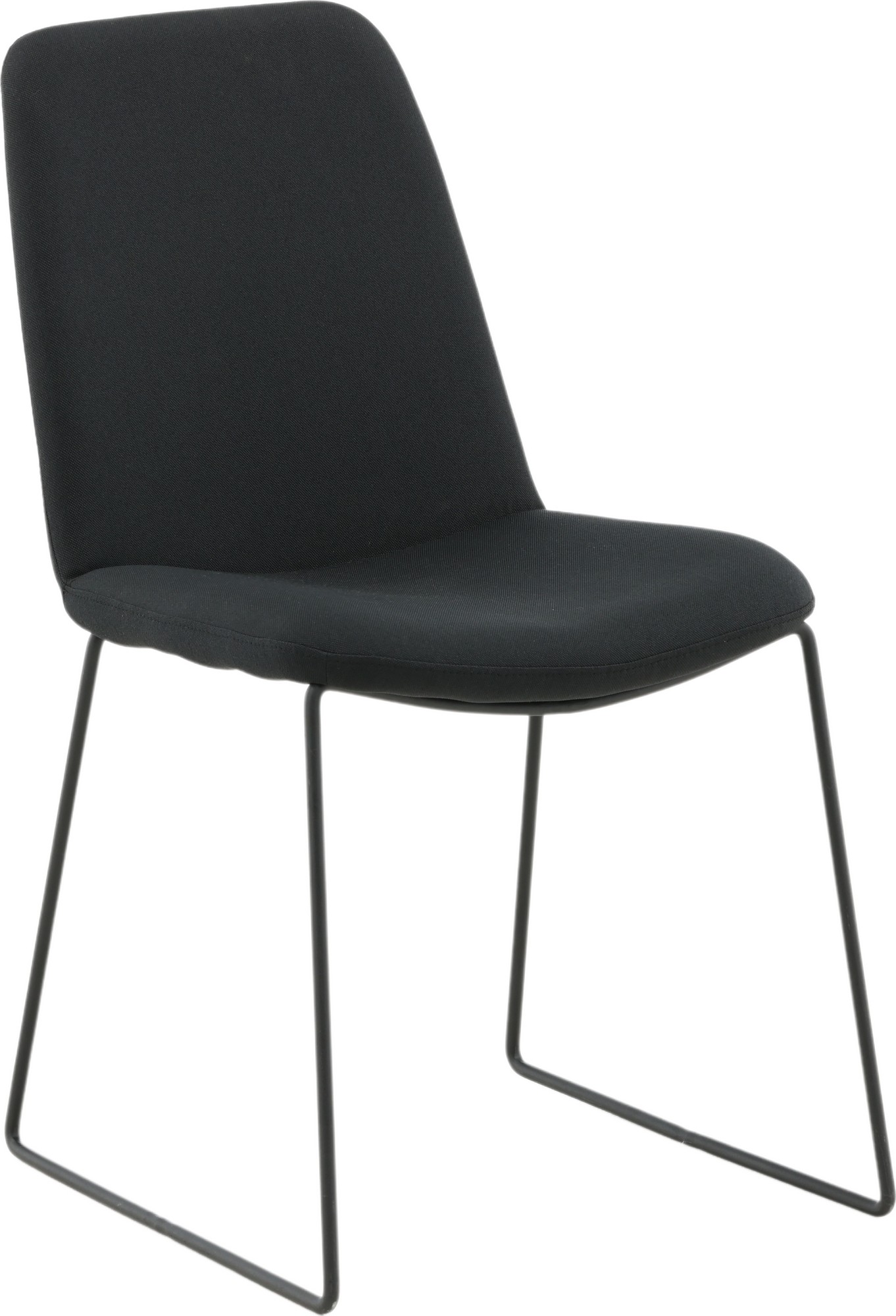 Minnie spisestol - Svart stoff Minnie spisestol - Svart stoff