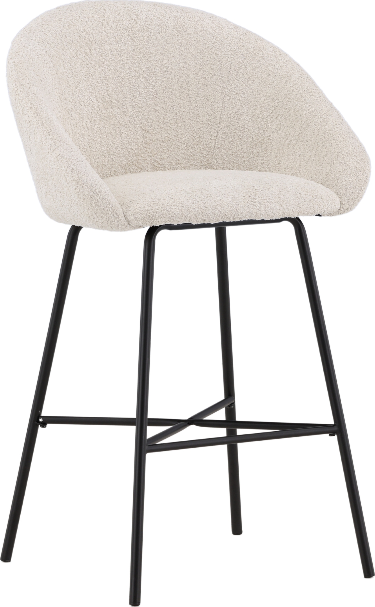 Barkrakk i flyel - Hvit