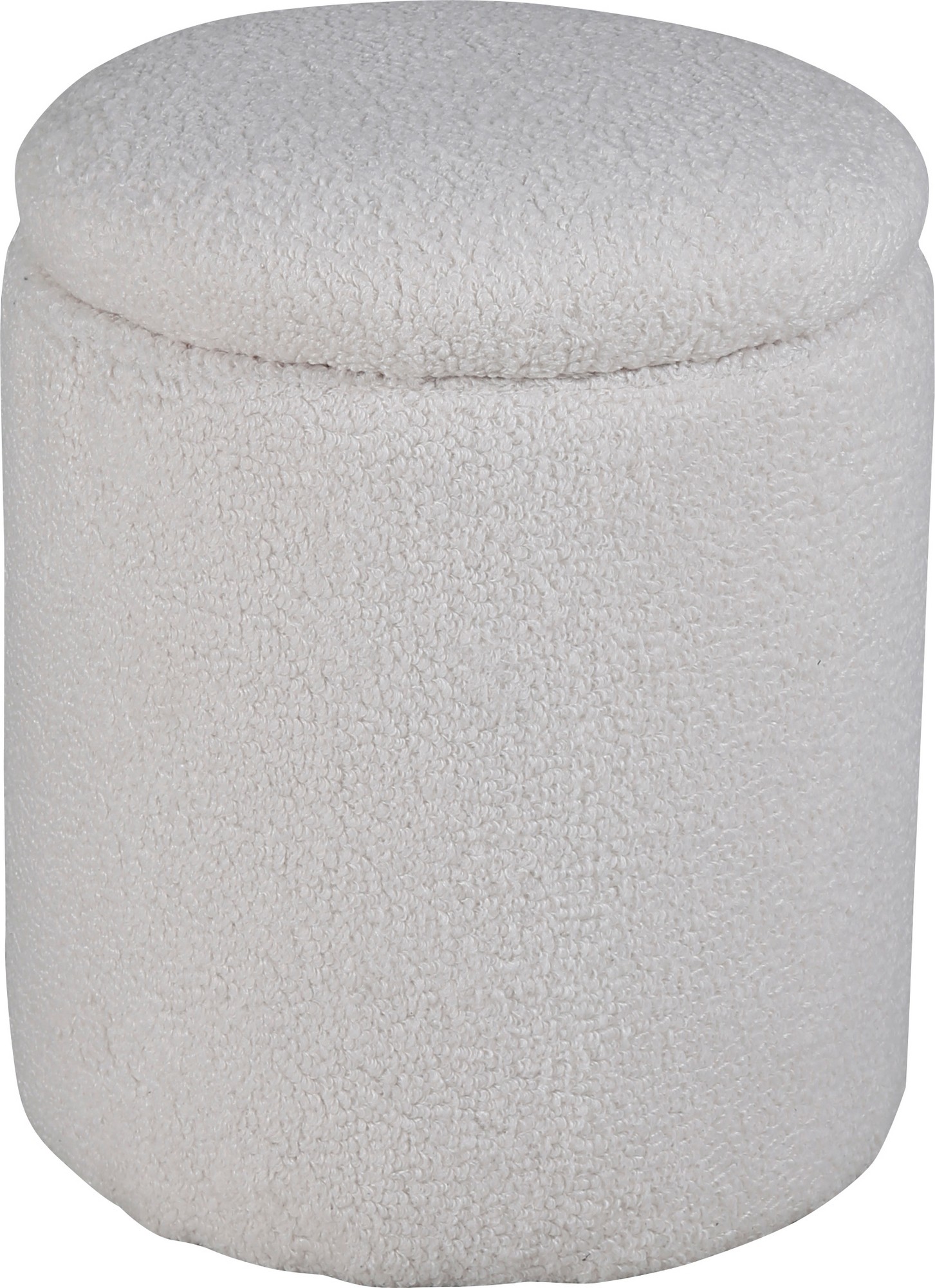 Lotten sittepuff - Hvit teddy Lotten sittepuff - Hvit teddy