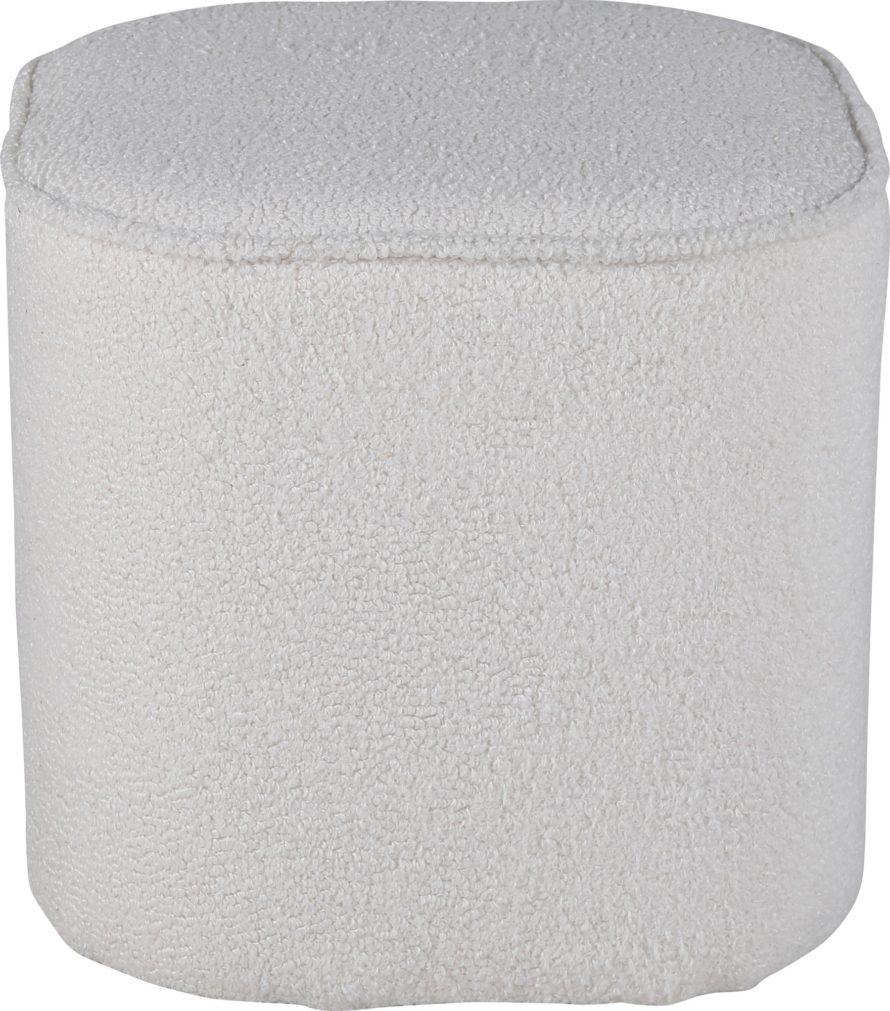 Chip sittepuff - Hvit teddy Chip sittepuff - Hvit teddy