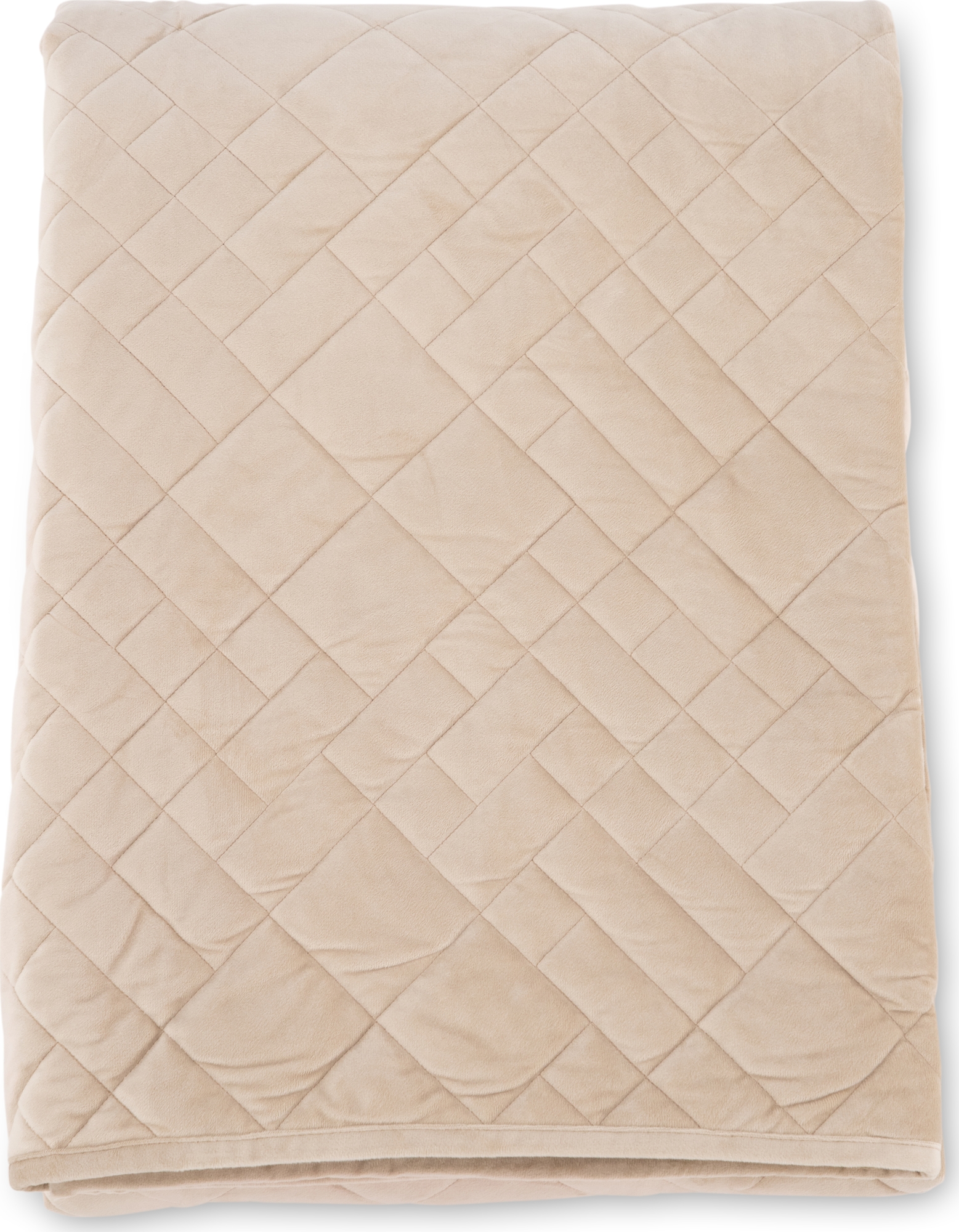 Inga sengeteppe, 260x260 cm - Beige