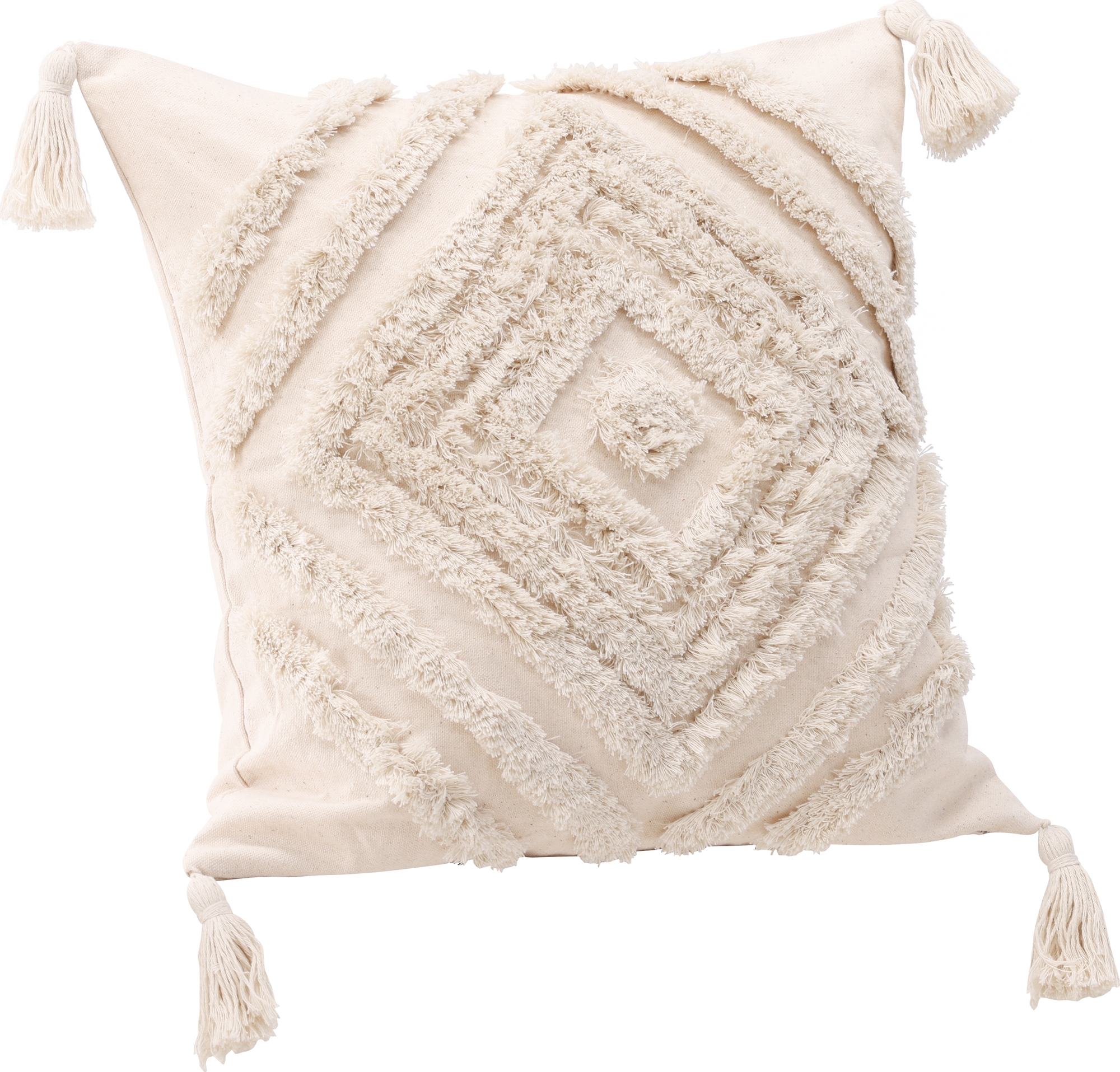 Wild putetrekk 45 x 45 cm - Off-white