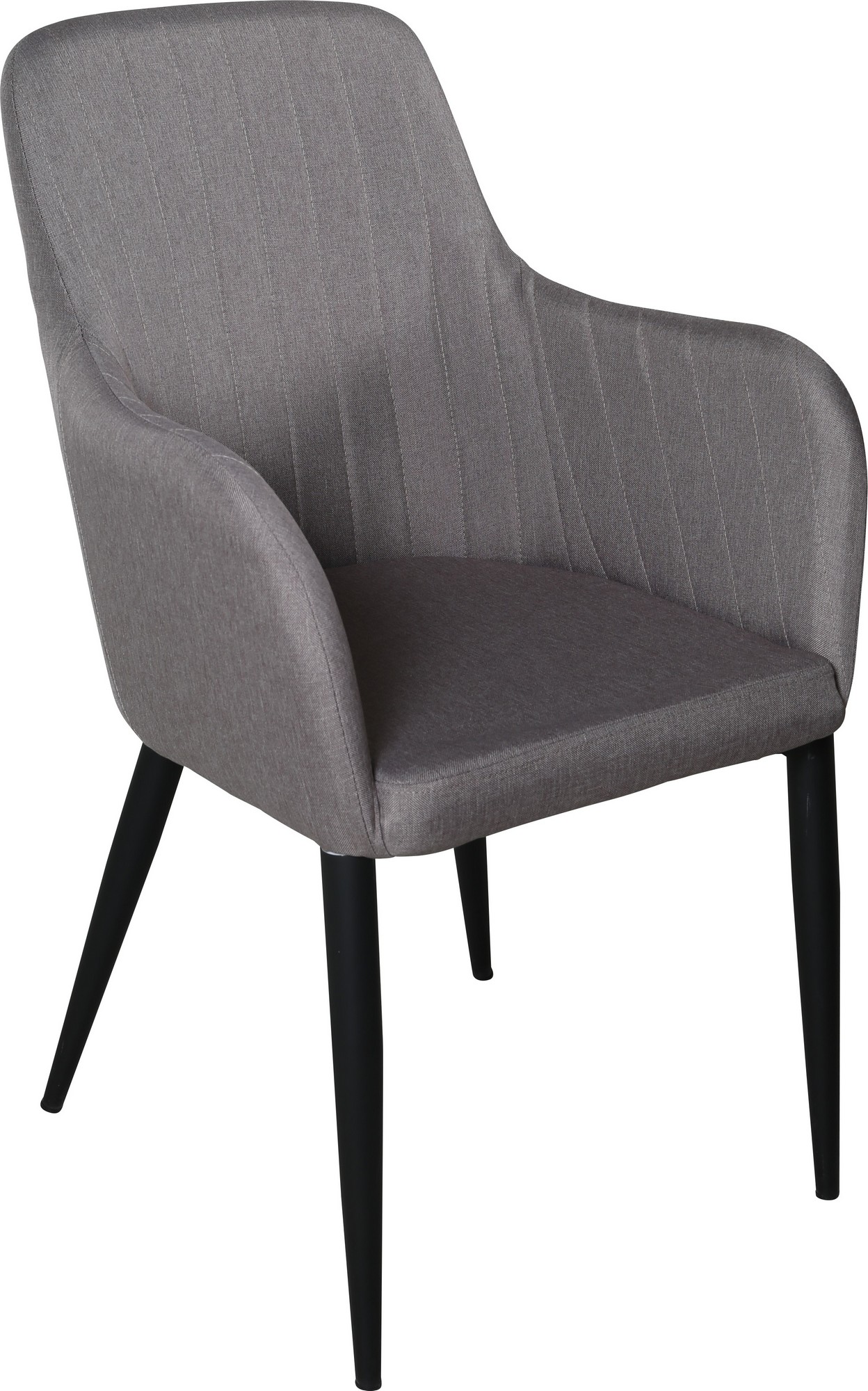 Paolo karmstol - Grå/svart Paolo karmstol - Grå/svart