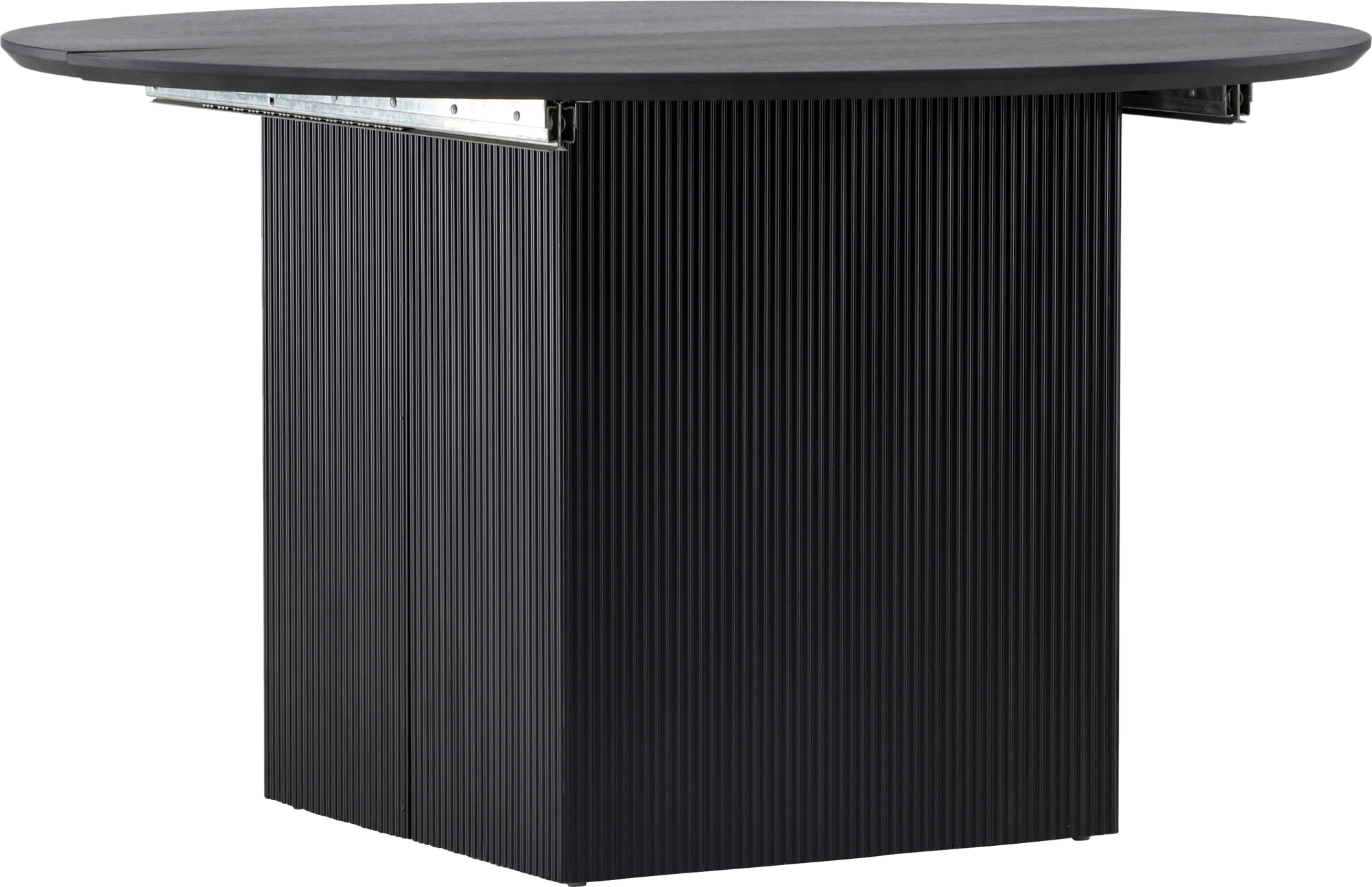 Matilda spisebord 130-180 x 130 cm - Sort Matilda spisebord 130-180 x 130 cm - Sort