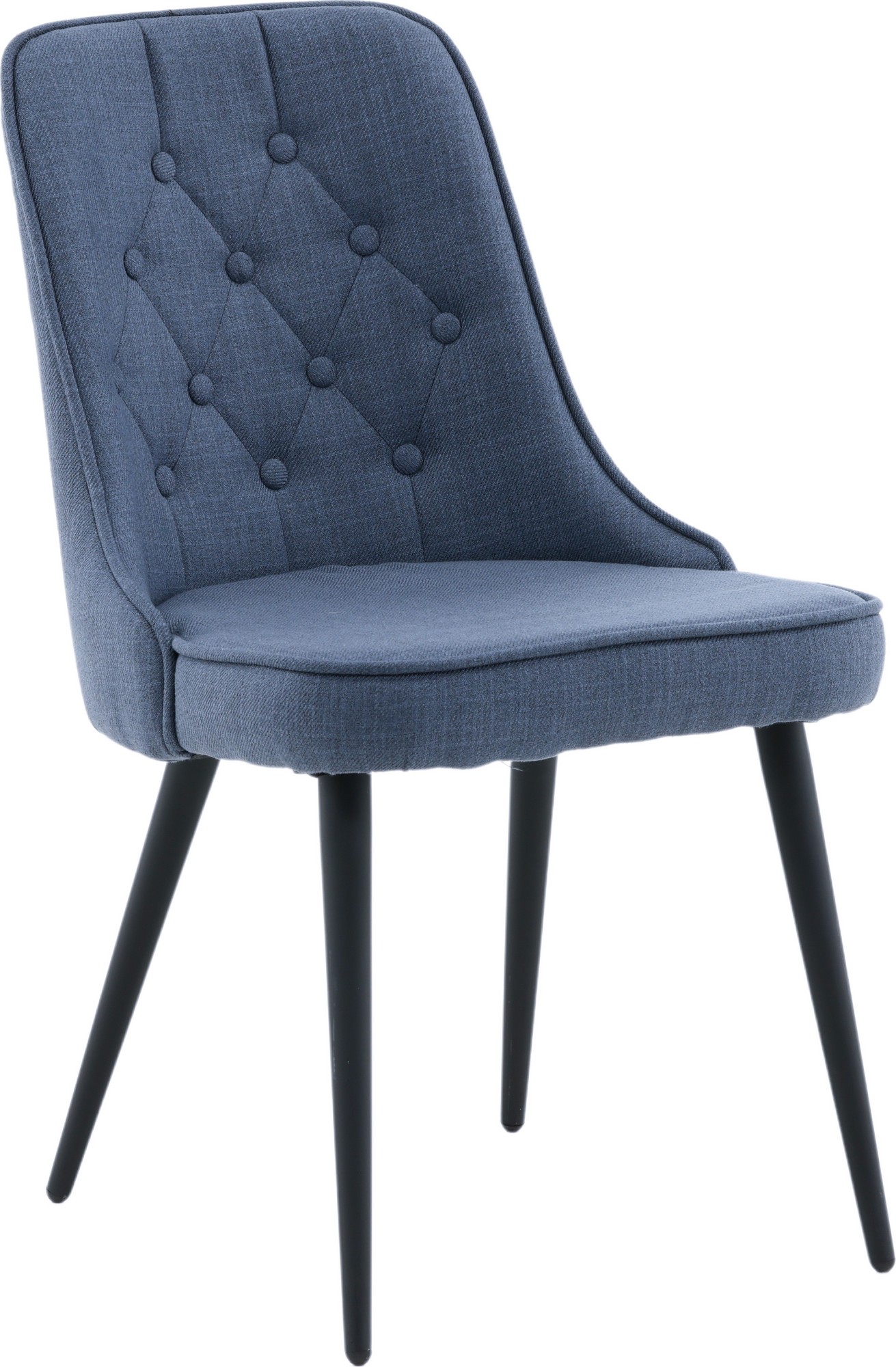 Alice Deluxe spisestol - Bl/svart