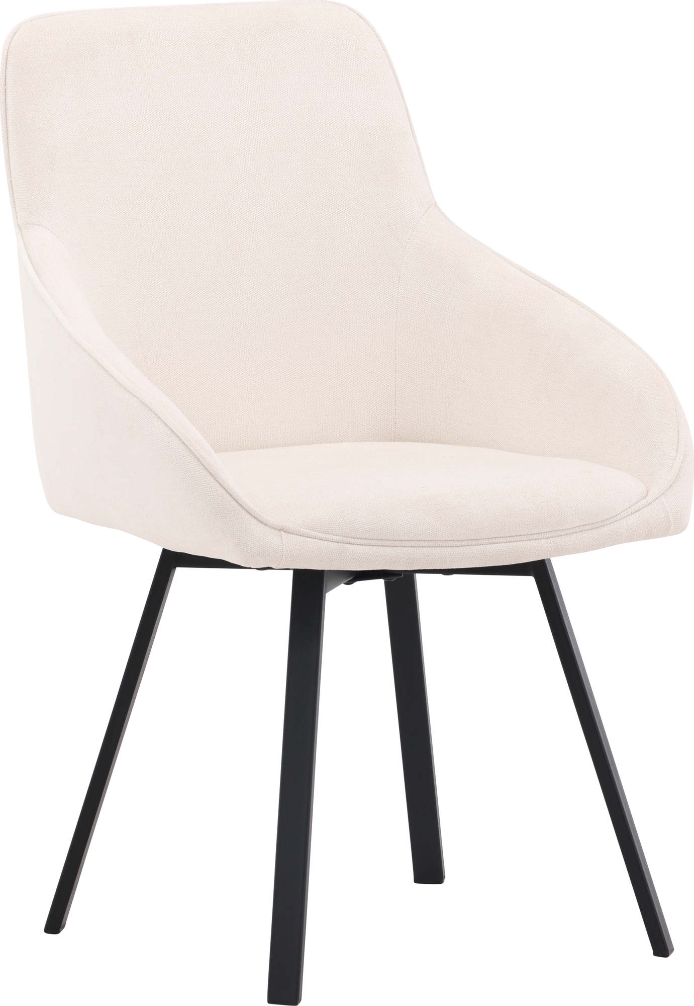 Rosie spisestuestol - Beige/svart