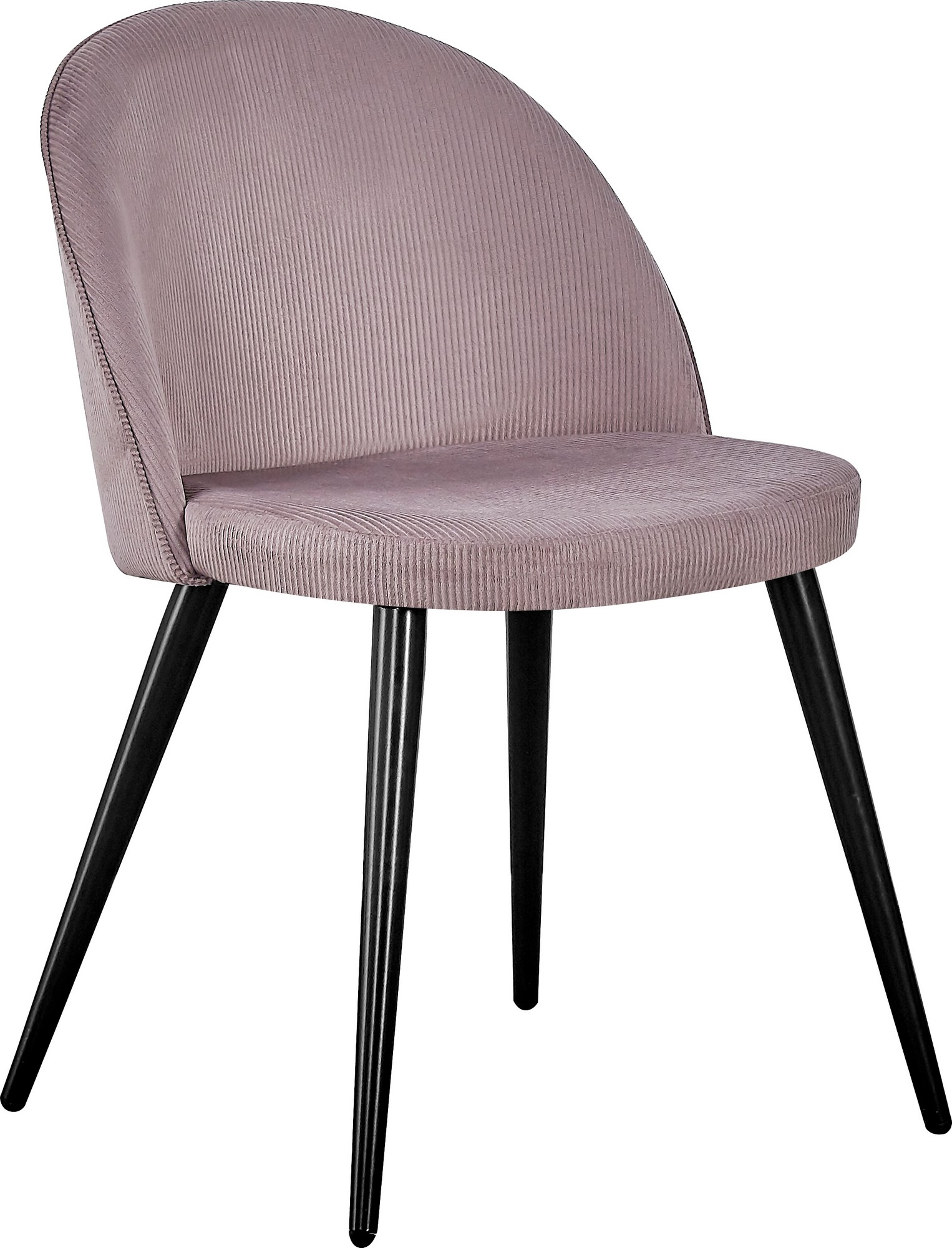 Alice spisestol - Rosa kordflyel