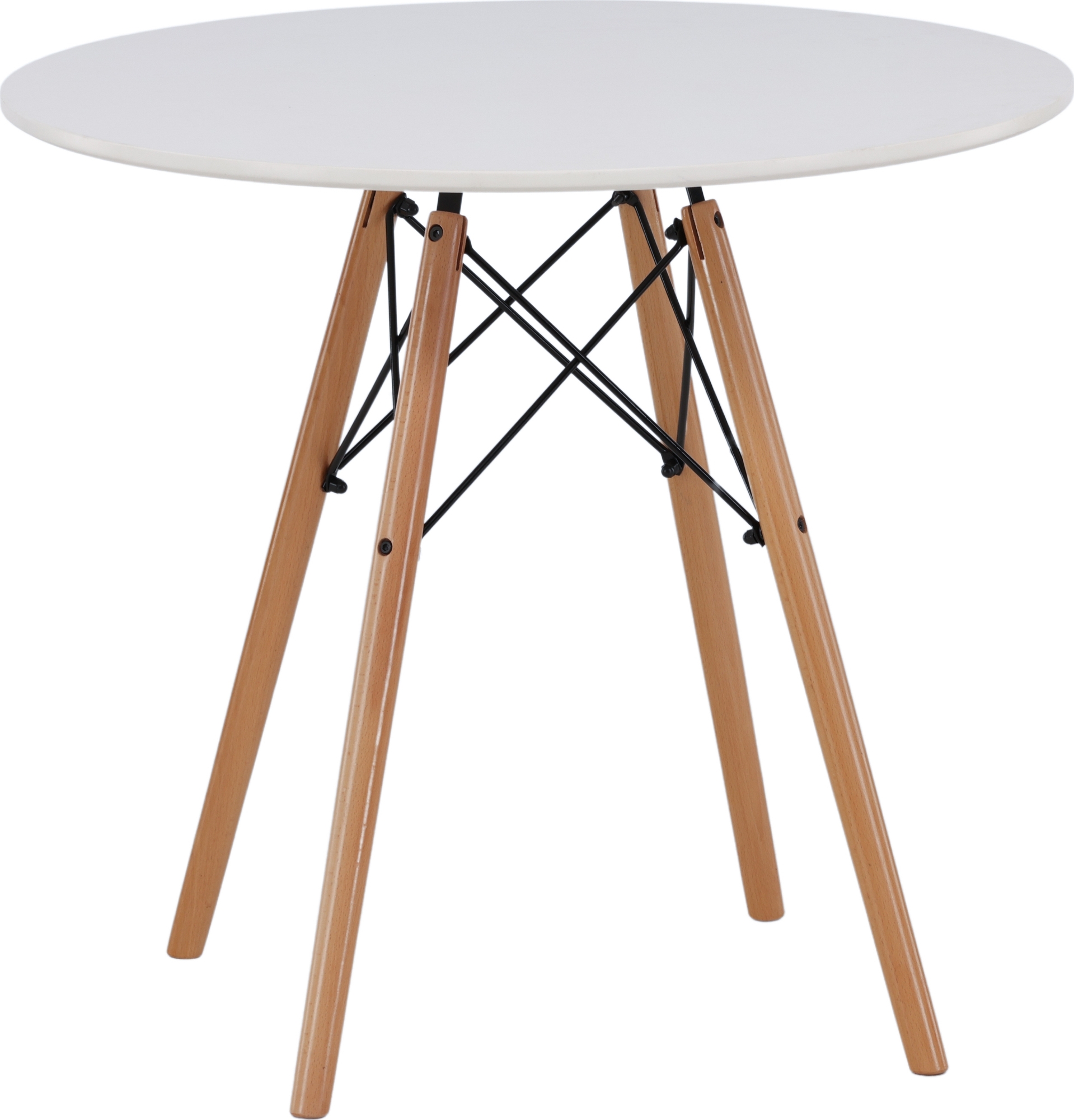 Danburi spisebord Ø60 cm - Hvit Danburi spisebord Ø60 cm - Hvit