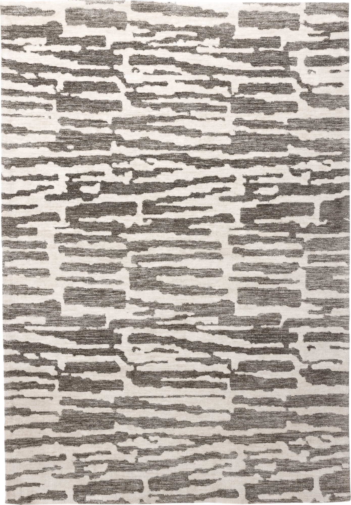 Milos teppe - Grå/hvit Milos teppe - Grå/hvit