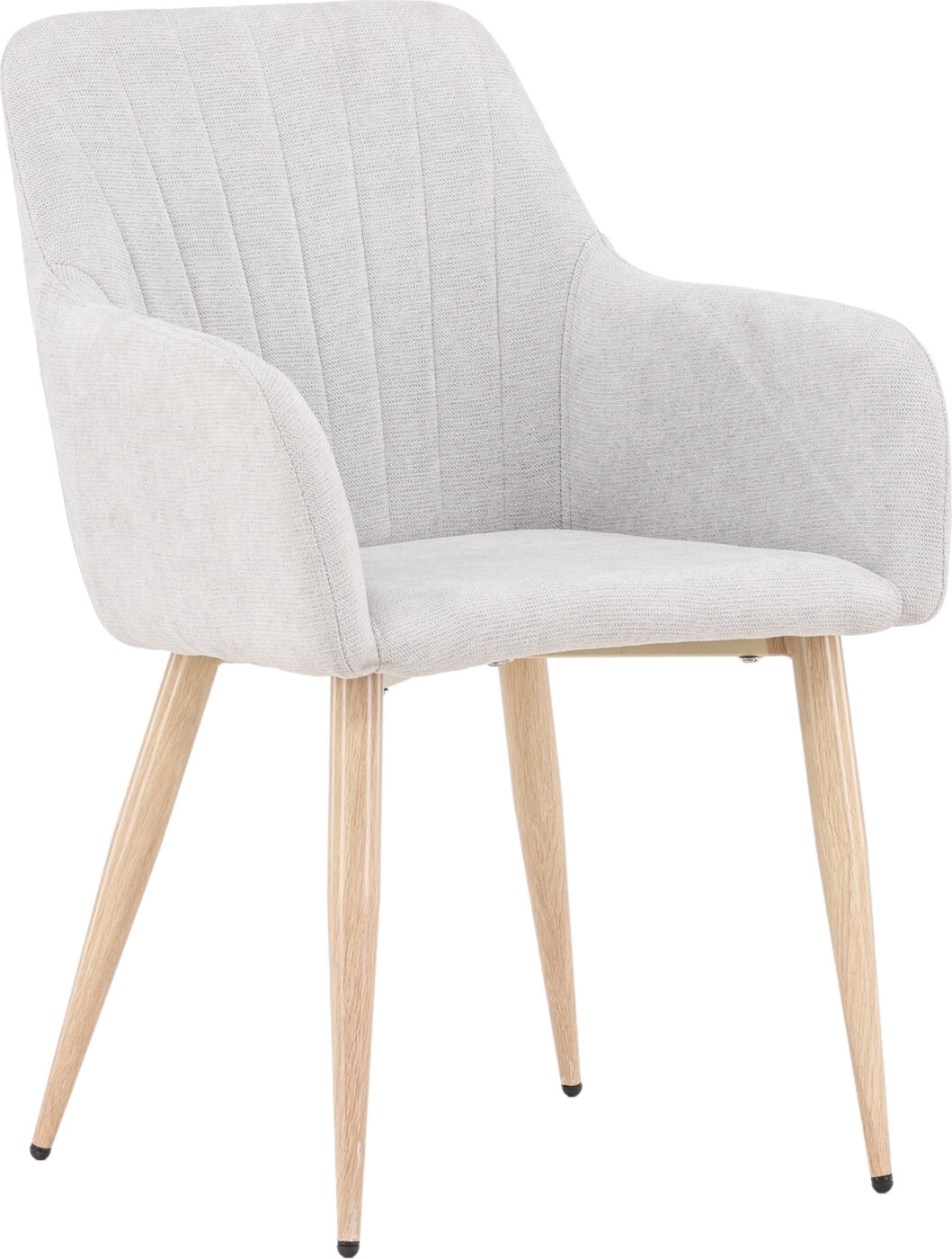 Komfort spisestuestol - Lys grå Komfort spisestuestol - Lys grå