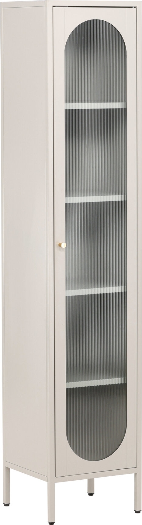 Cali vitrineskap - Beige