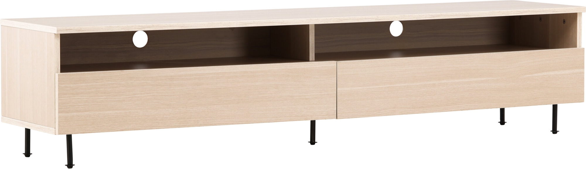 Navarra TV-stativ - Hvitvasket Navarra TV-stativ - Hvitvasket