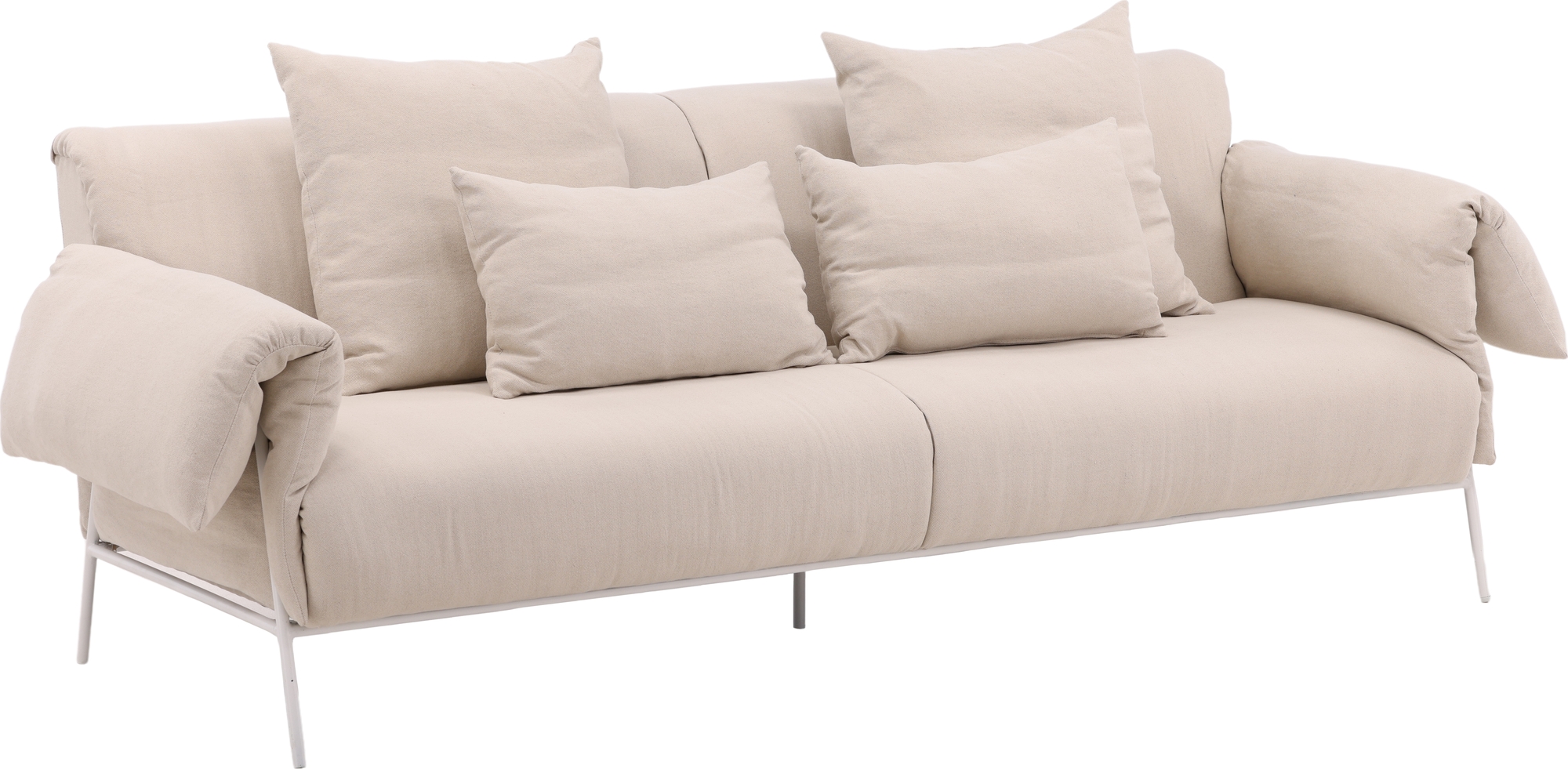 Öckerö 3-seters sofa - Beige/hvit Öckerö 3-seters sofa - Beige/hvit