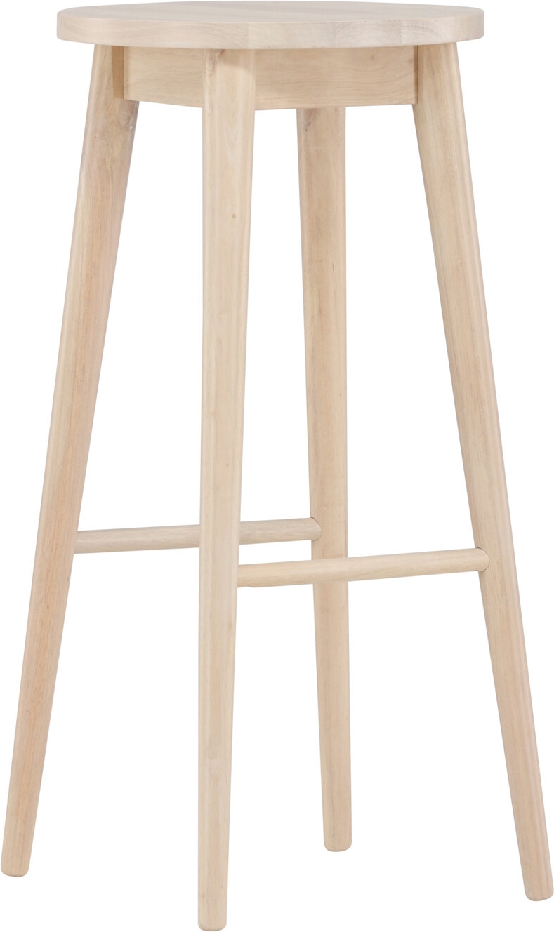 Mollsand barstol - Whitewash