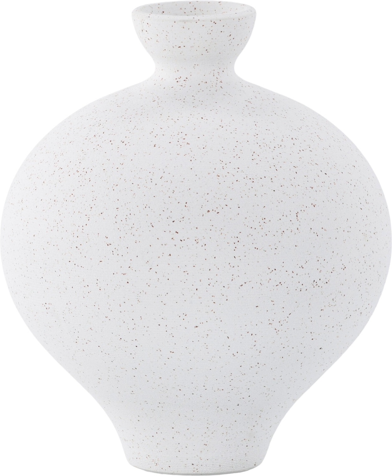 Rellis vase 20 x 24 cm - Sort/Hvit Rellis vase 20 x 24 cm - Sort/Hvit