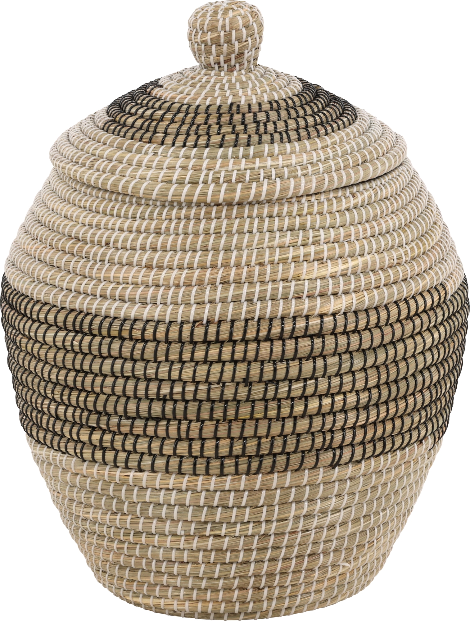 Chennai kurv Ø33 cm - Beige/sjøgress Chennai kurv Ø33 cm - Beige/sjøgress