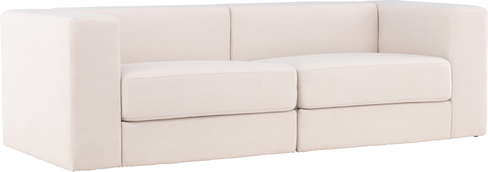 Lumi 3-seters sofa - Hvit lin Lumi 3-seters sofa - Hvit lin