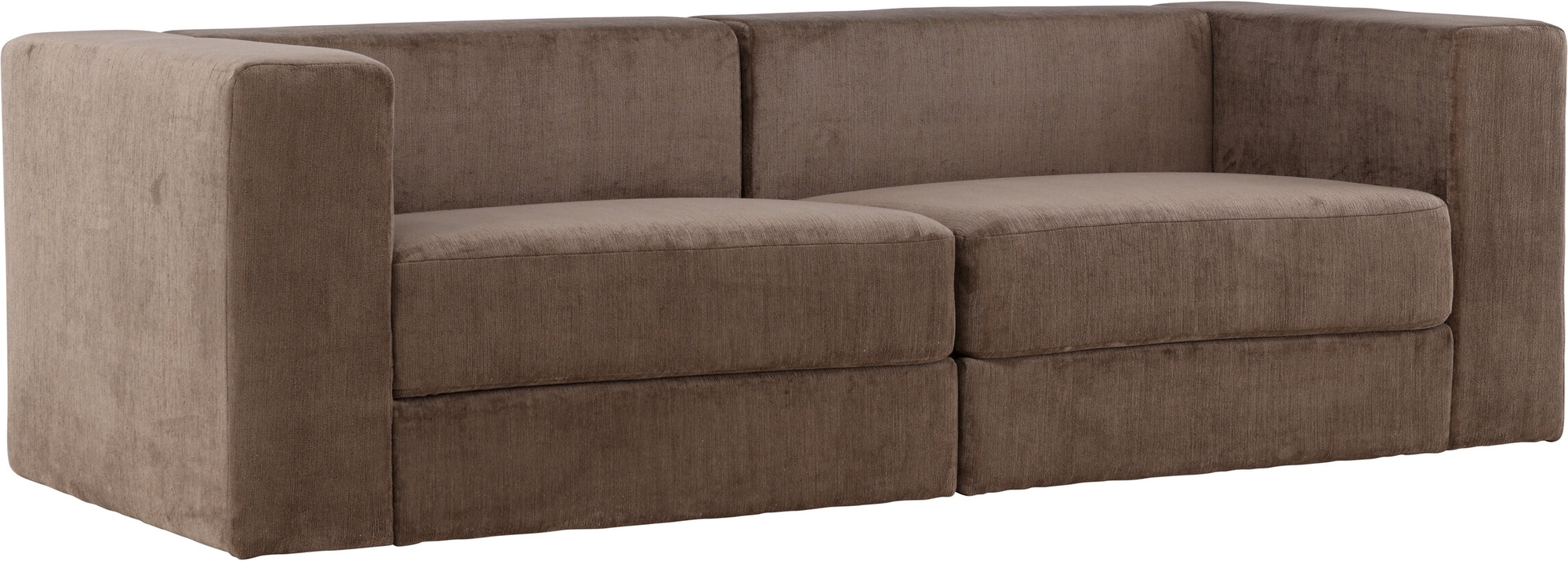 Lumi 3-seters sofa - Brunt lin Lumi 3-seters sofa - Brunt lin
