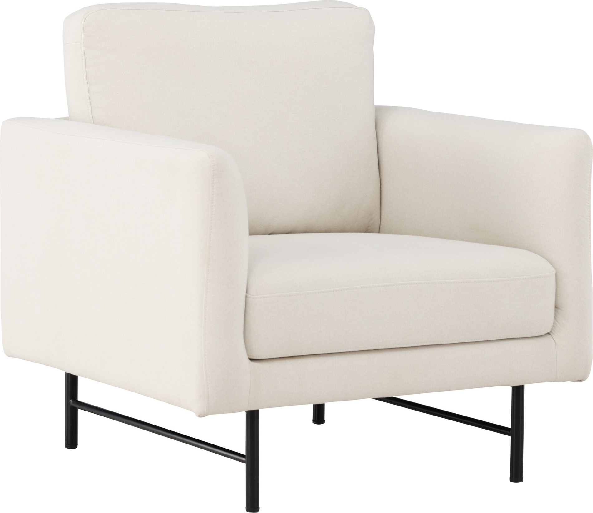 Sky lenestol - Hvit/svart Sky lenestol - Hvit/svart