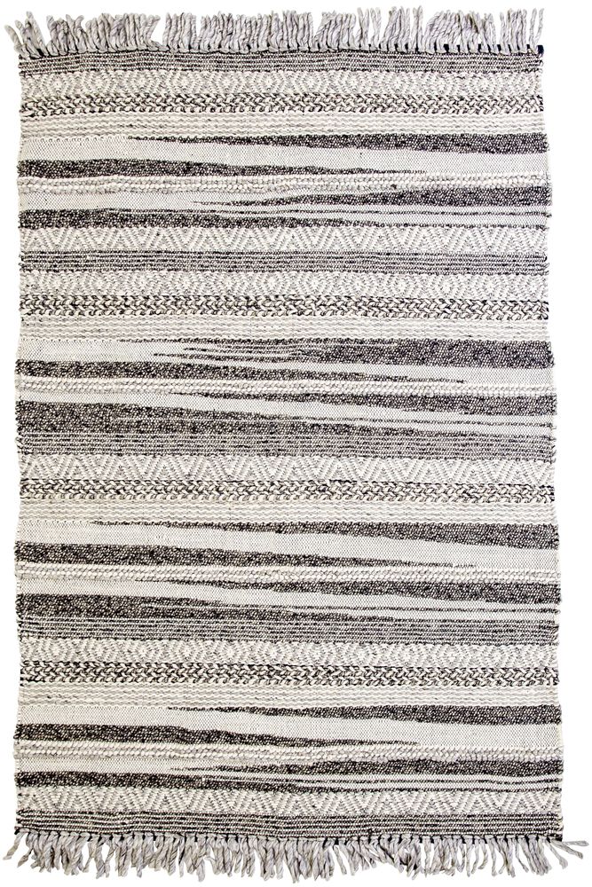 Ullteppe Karson - Mørkegrå Ull Ullteppe Karson - Mørkegrå Ull