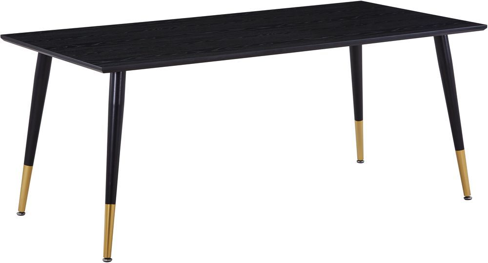 Spisebord Slope 180 cm - Svart / Messing Spisebord Slope 180 cm - Svart / Messing