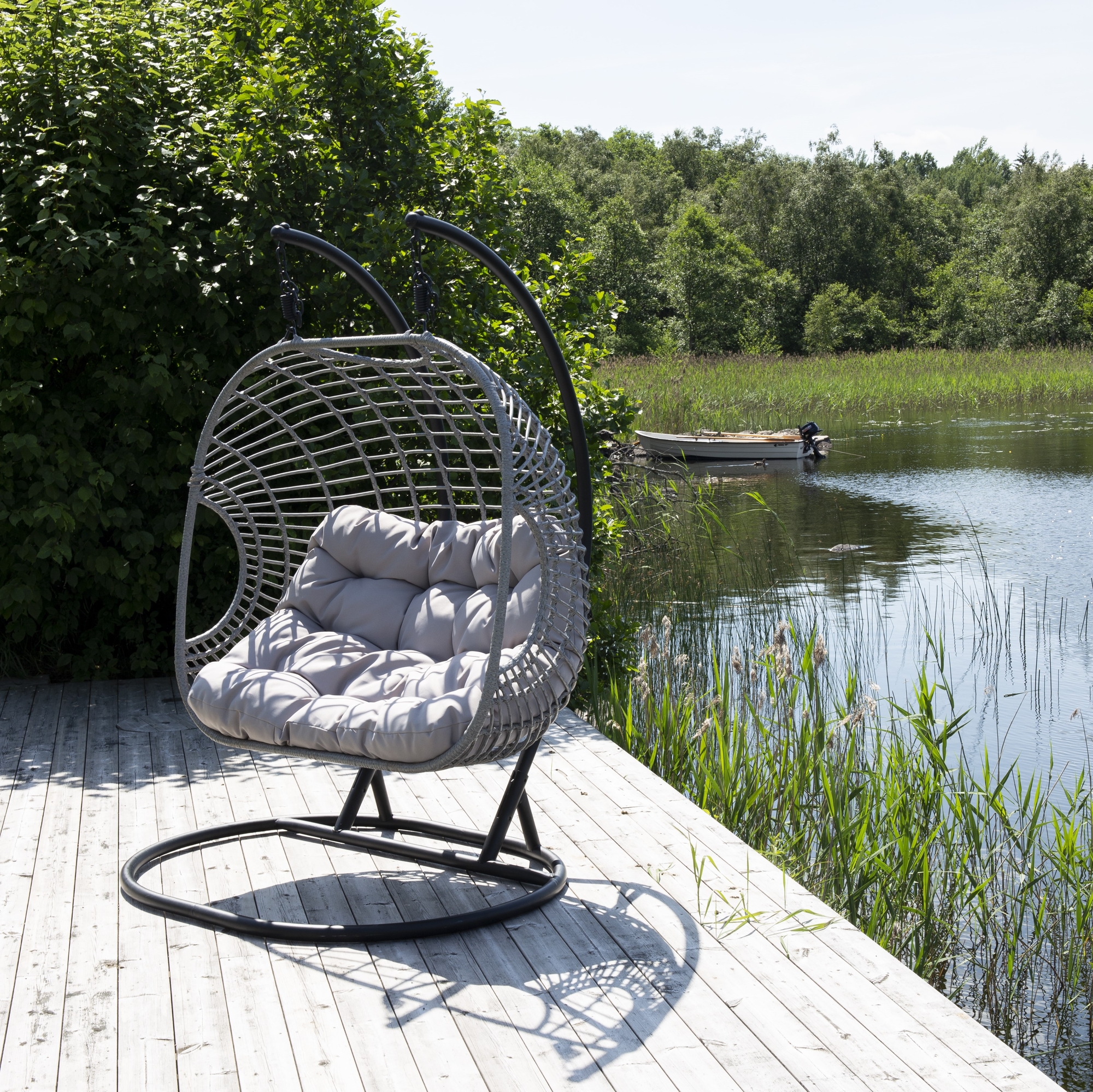 Viga hengestol - Sort/gr�