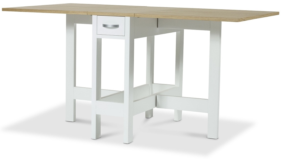 Signum Bankebord - Hvit/Eik