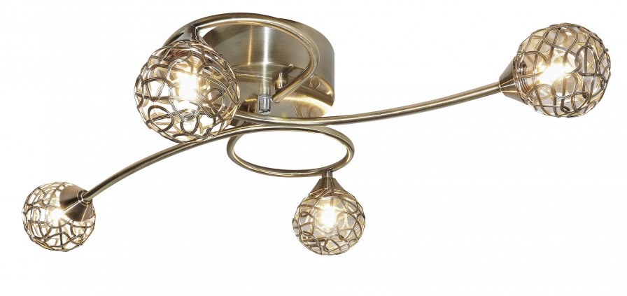 Excel Plafond 4stk lyspærer - Antikk Excel Plafond 4stk lyspærer - Antikk